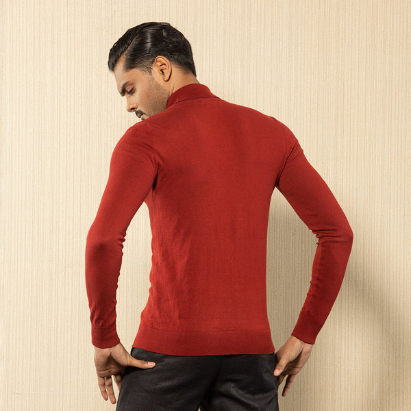 Mens Pullover - Bordeaux