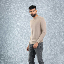 Load image into Gallery viewer, MENS PULLOVER- BEIGE
