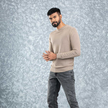 Load image into Gallery viewer, MENS PULLOVER- BEIGE
