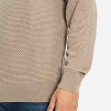 Load image into Gallery viewer, Men’s Beige Knitted Pullover
