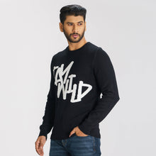 Load image into Gallery viewer, Men’s Black/White Sweater Pullover
