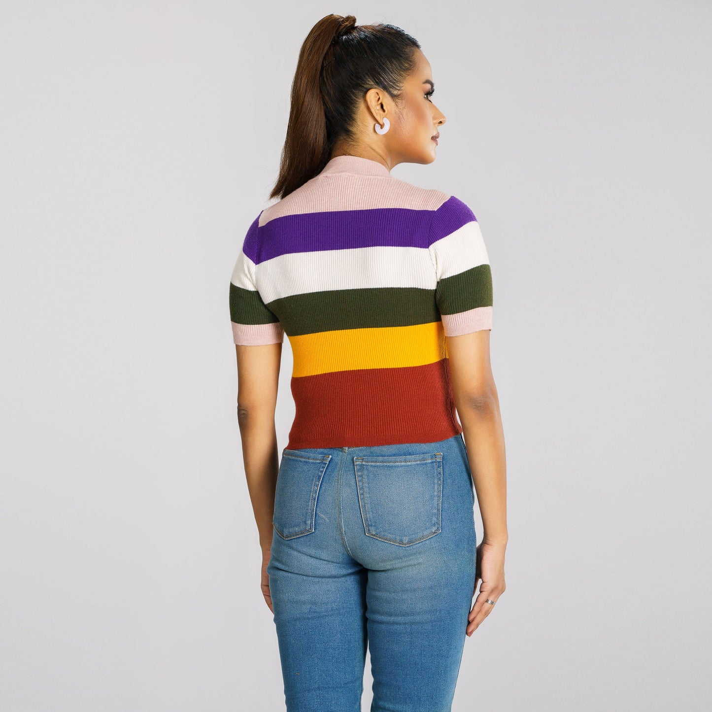 Women Multicolor Pullover