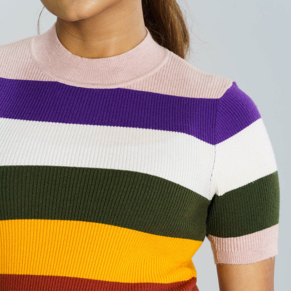 Women Multicolor Pullover