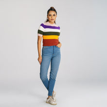 Load image into Gallery viewer, Women Multicolor Pullover
