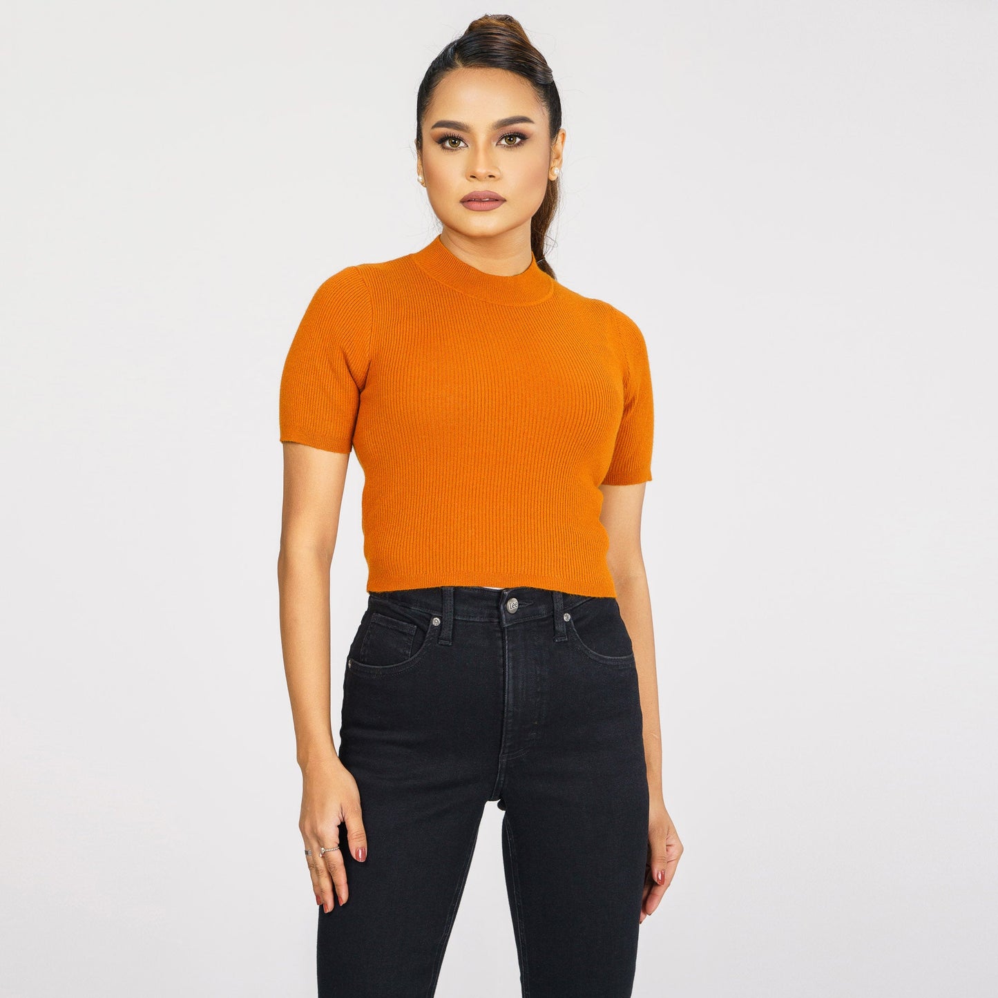 Women Brown Pullover