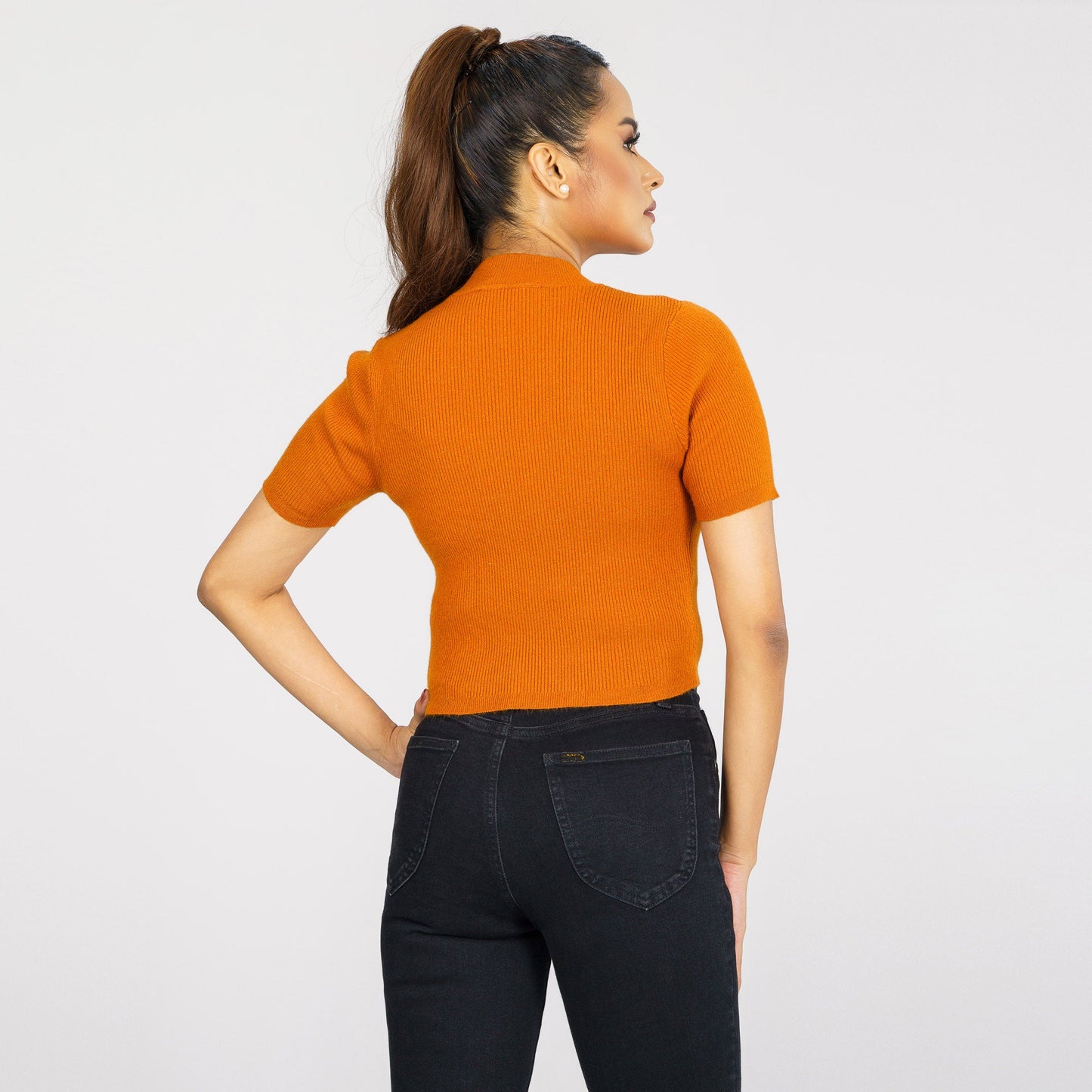 Women Brown Pullover