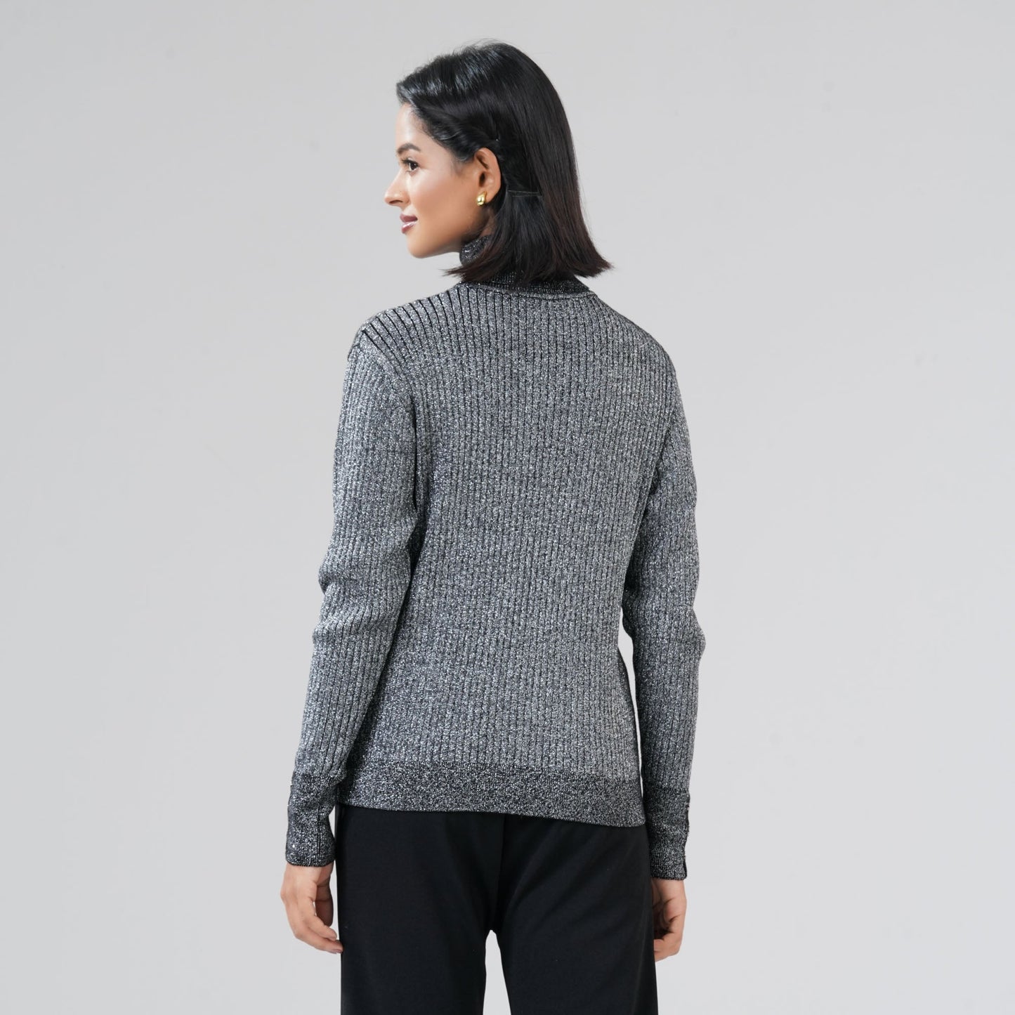 Women's Black Sweater Pullover