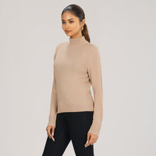 Load image into Gallery viewer, Women&#39;s Beige Sweater Pullover
