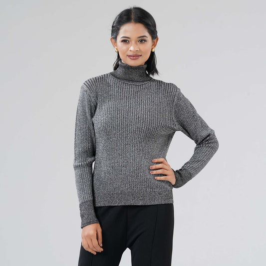Women's Black Sweater Pullover