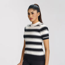 Load image into Gallery viewer, Women&#39;s Black &amp; White Sweater
