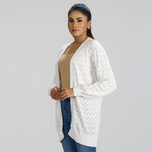 Load image into Gallery viewer, Women’s White Sweater Shrug
