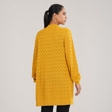 Load image into Gallery viewer, Women’s Mustard Sweater Shrug
