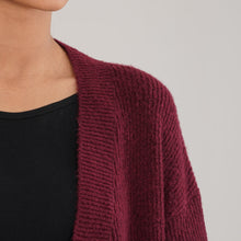 Load image into Gallery viewer, Women’s Maroon Sweater Shrug
