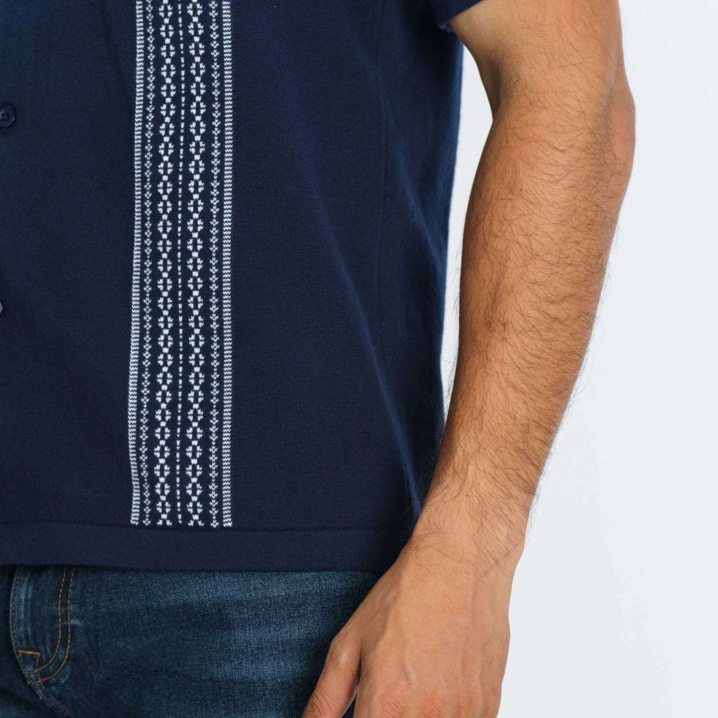 Men's Navy Sweater Shirt