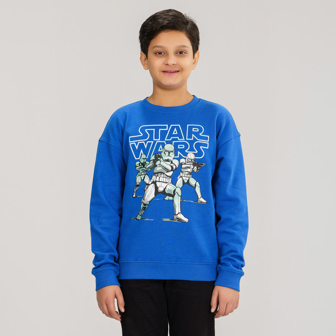 Boy's Blue Sweatshirt