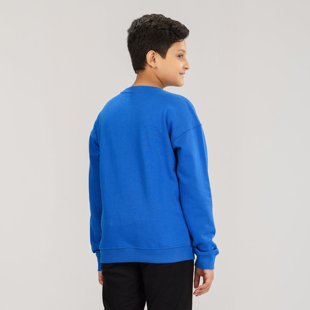 Boy's Blue Sweatshirt