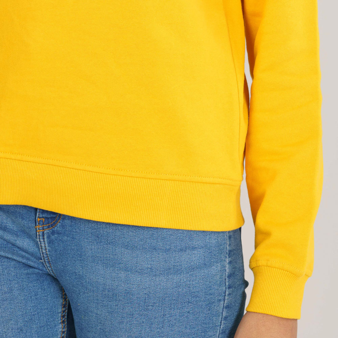 Womens Mustard Sweatshirt