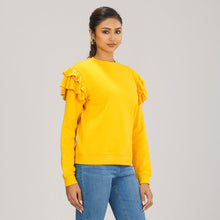 Load image into Gallery viewer, Womens Mustard Sweatshirt
