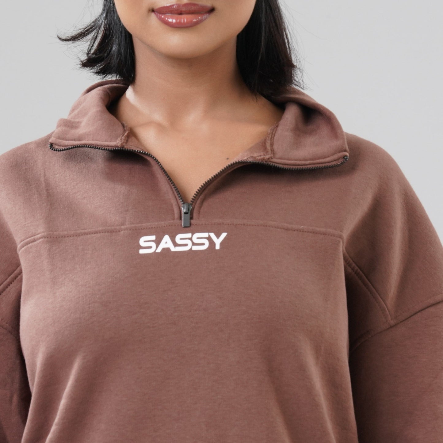 Women Brown Sweatshirt
