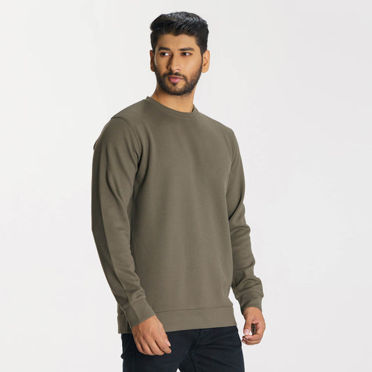 Mens Sea Green Sweatshirt