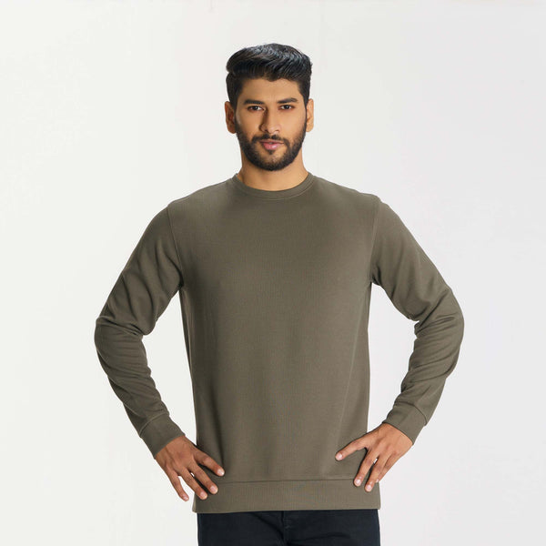 Men's Sea Green Sweatshirt