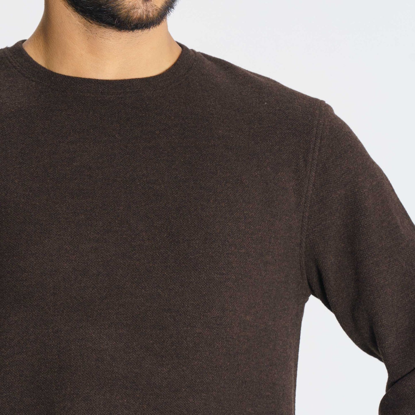 Mens Brown Sweatshirt