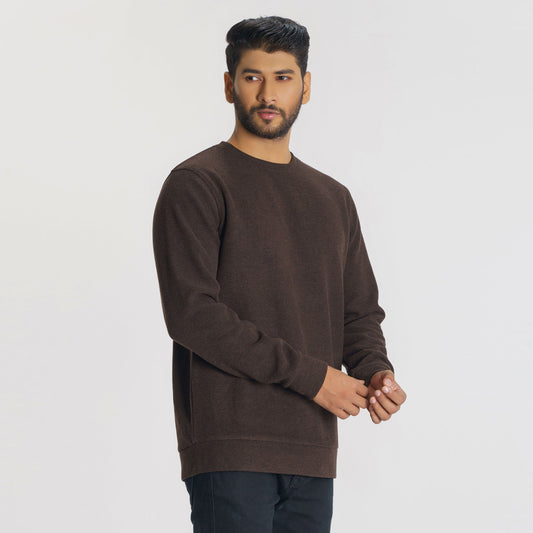 Mens Brown Sweatshirt