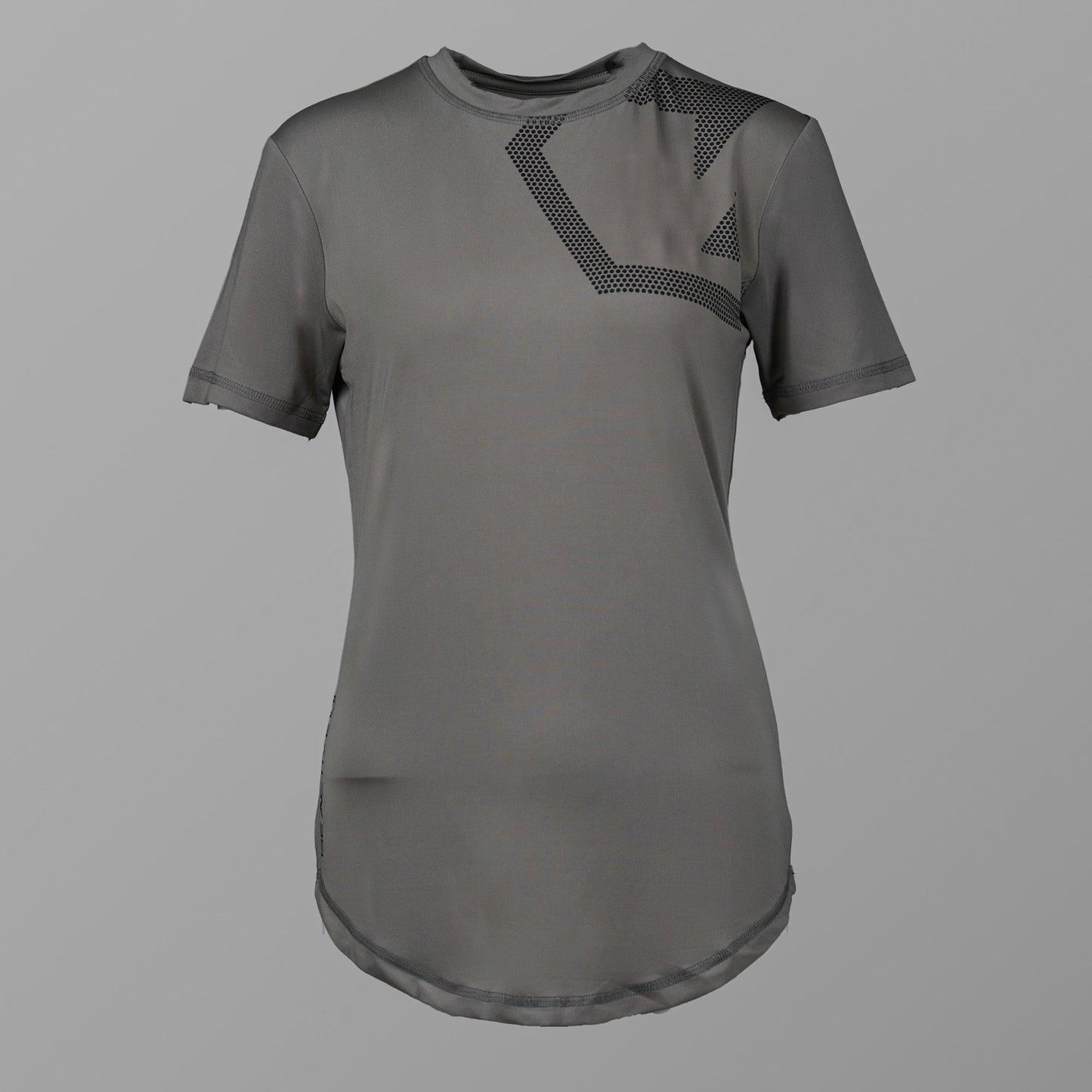 Womens Gray Active T-Shirt