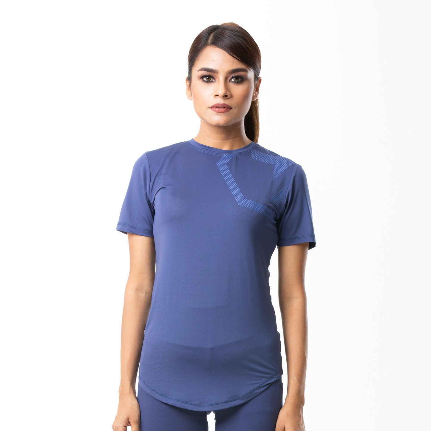 Womens Blue Active T-Shirt