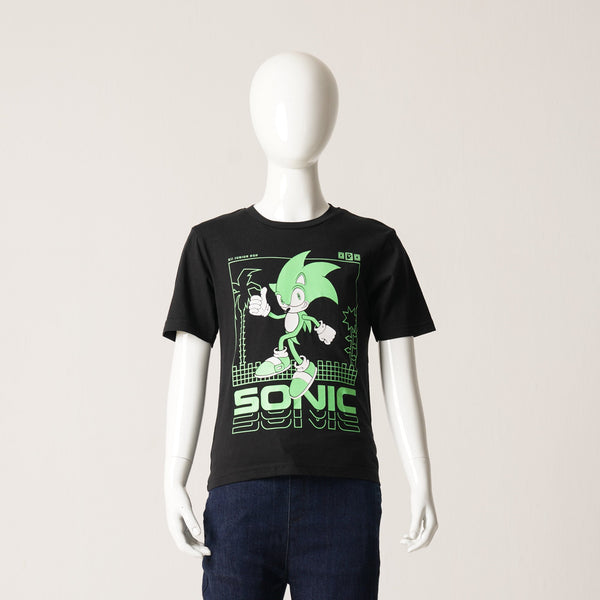 BOYS T- SHIRT-BLACK