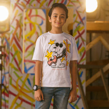 Load image into Gallery viewer, Boys White Patch Tee
