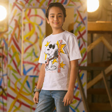 Load image into Gallery viewer, Boys White Patch Tee
