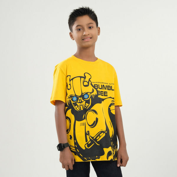 Boys Bright Yellow Tee