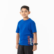 Load image into Gallery viewer, Boys Blue Graphic Tee
