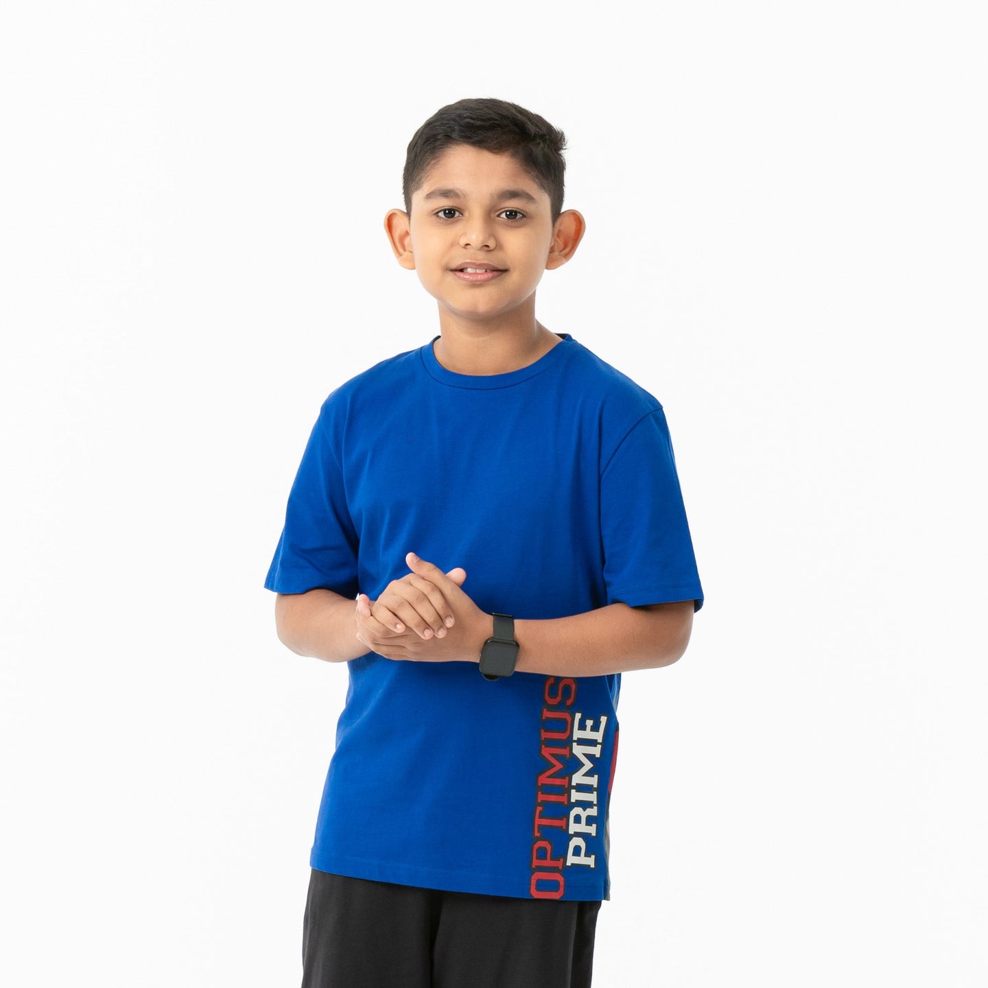 Boys Blue Graphic Tee