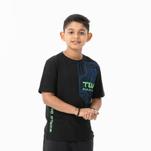 Load image into Gallery viewer, Boys Black Printed Tee
