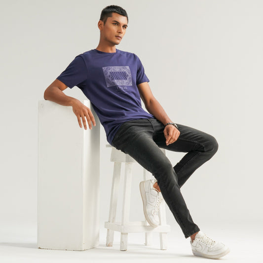 Mens Navy T-shirt