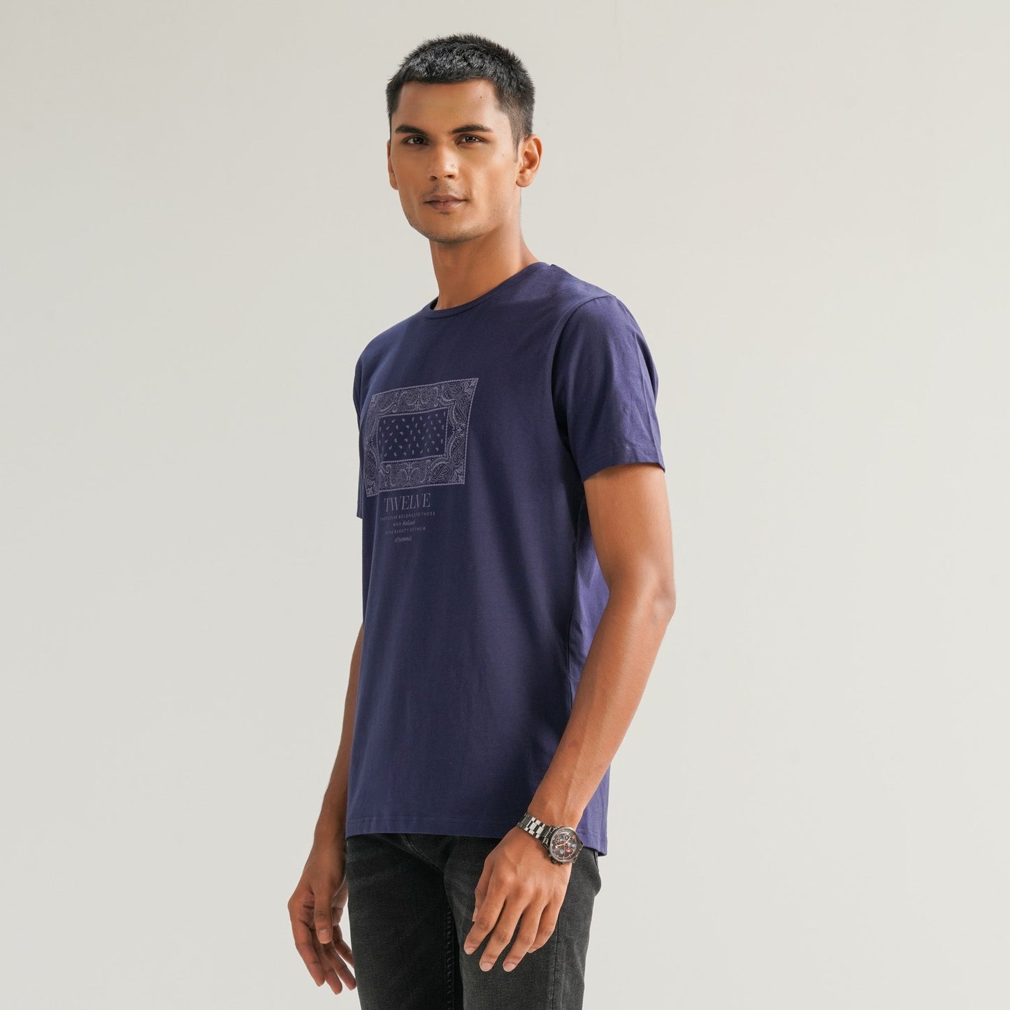 Mens Navy T-shirt
