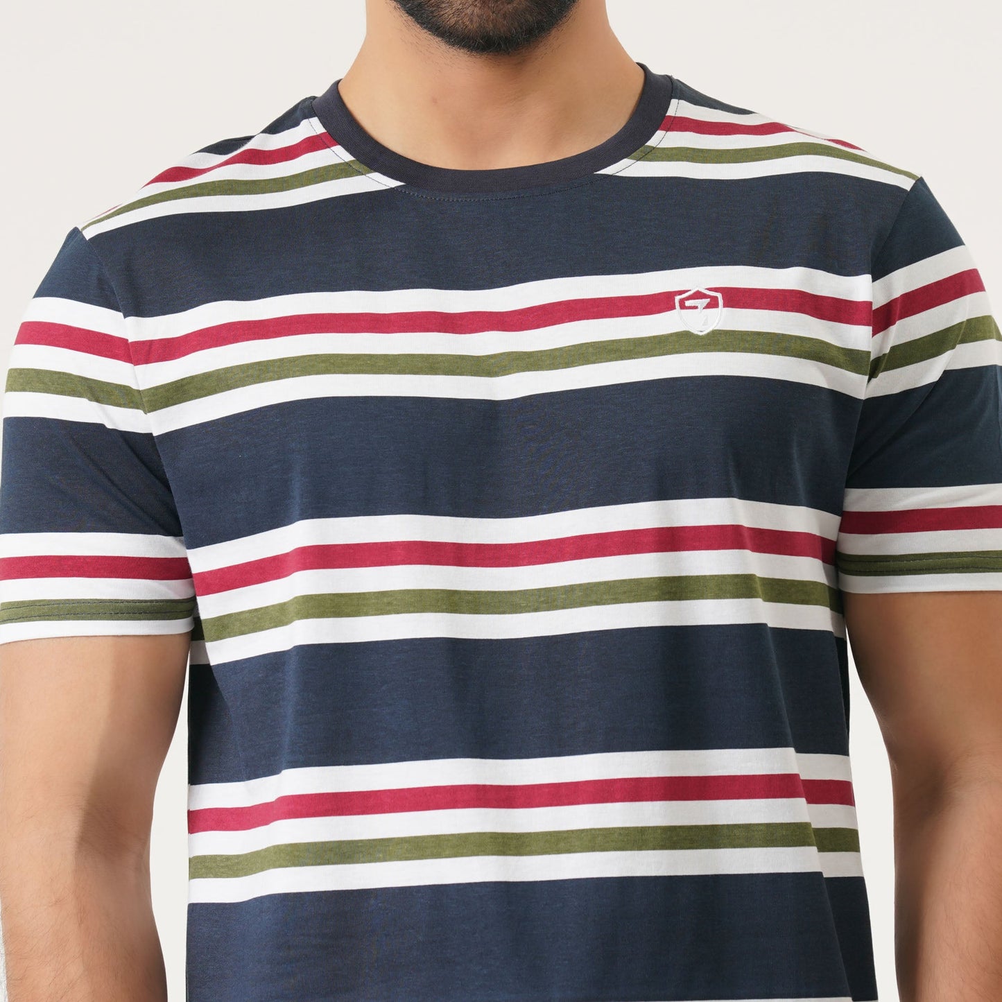 Mens Navy Blue T-Shirt