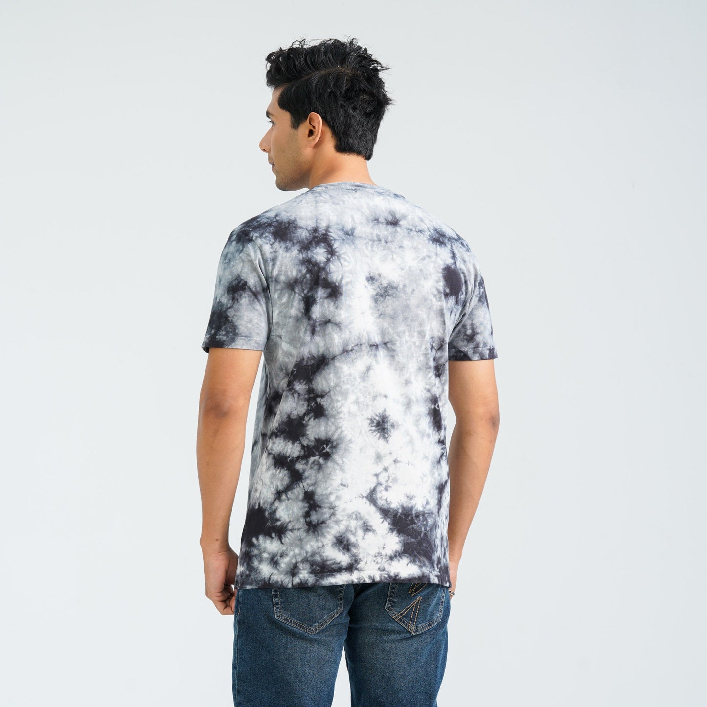 Men's Gray Cotton T-Shirt