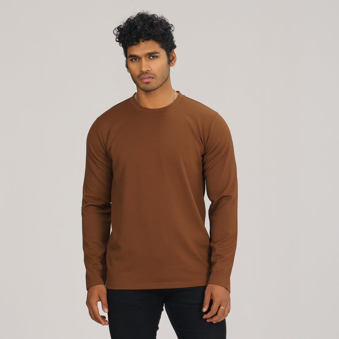 Mens Brown T-Shirt