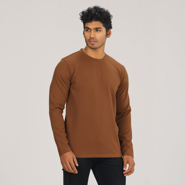 Men's Brown T-shirt