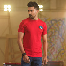 Load image into Gallery viewer, Men&#39;s Cotton Red T-Shirt
