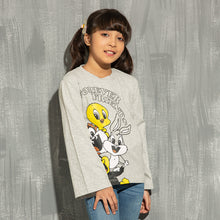 Load image into Gallery viewer, Girls L/S T-Shirt- Grey
