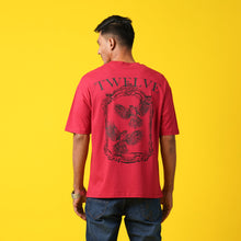 Load image into Gallery viewer, MENS T- SHIRT-VINTAGE RED
