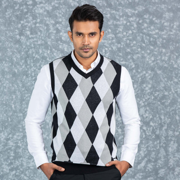 Mens Winter Vest- BLACK