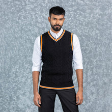 Load image into Gallery viewer, MENS VEST- BLACK
