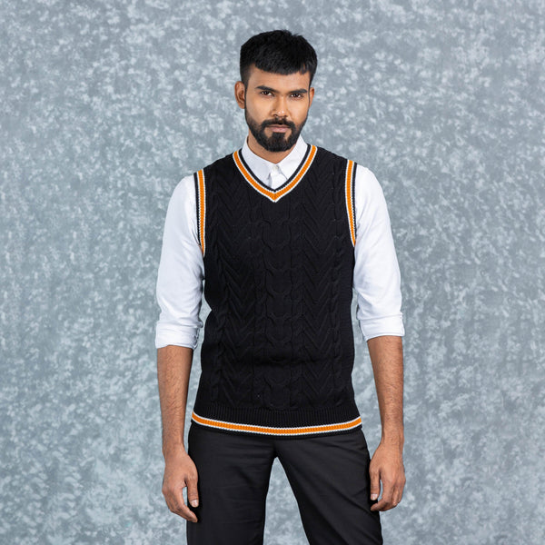 MENS VEST- BLACK