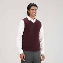 Load image into Gallery viewer, Men’s Maroon Sweater Vest
