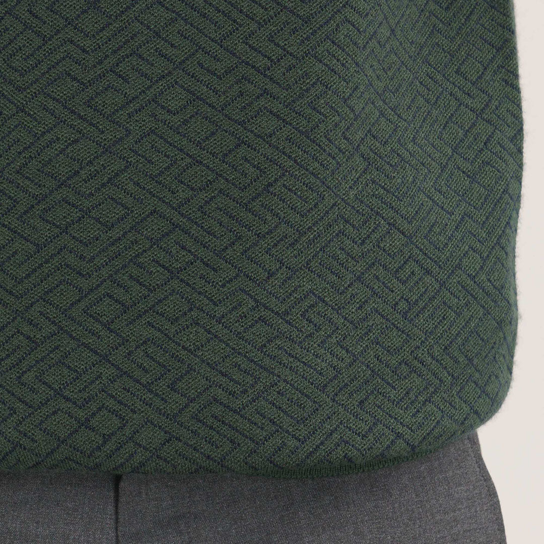 Mens Olive Sweater Vest